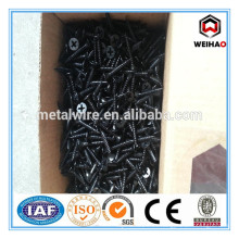 Tornillos de drywall de cabeza de bugle negro de fosfato de acero de carbono 4.5 * 45